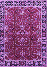 Oriental Purple Traditional Rug, urb1363pur