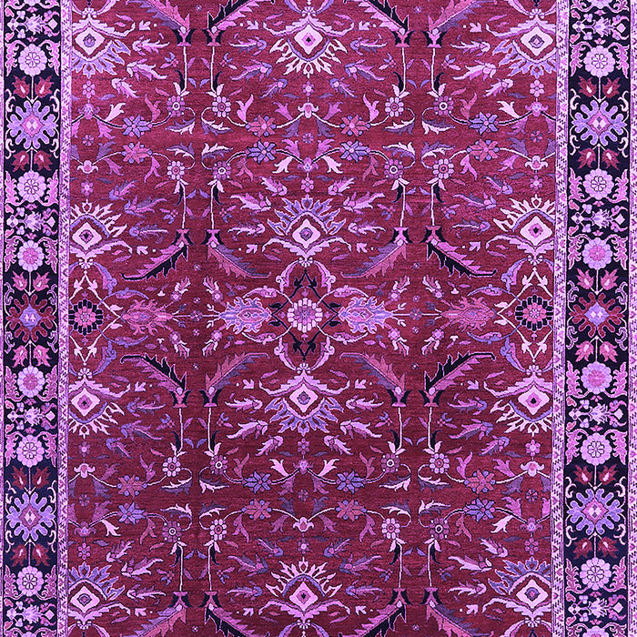 Oriental Purple Traditional Rug, urb1363pur
