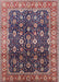 Mid-Century Modern Khaki Rose Pink Oriental Rug, urb1364