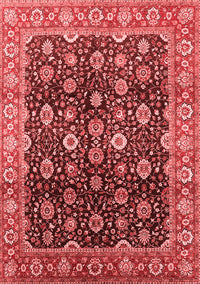 Oriental Red Industrial Rug, urb1364red