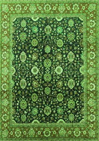 Oriental Green Industrial Rug, urb1364grn