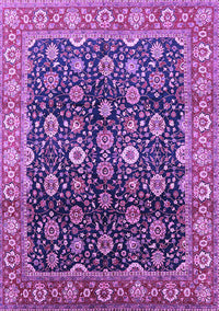 Oriental Purple Industrial Rug, urb1364pur