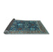 Sideview of Oriental Light Blue Industrial Rug, urb1365lblu