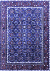 Oriental Blue Industrial Rug, urb1366blu