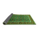 Sideview of Oriental Green Industrial Rug, urb1366grn