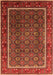 Oriental Orange Industrial Rug, urb1366org