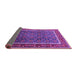 Sideview of Oriental Purple Industrial Rug, urb1366pur