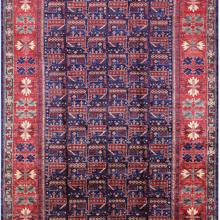 Mid-Century Modern Pink Oriental Rug, urb1367