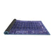 Sideview of Oriental Blue Industrial Rug, urb1367blu