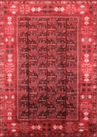 Oriental Red Industrial Rug, urb1367red