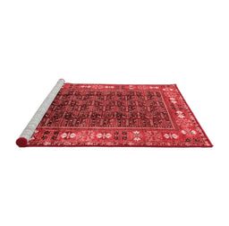Industrial Red Washable Rugs