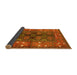 Sideview of Oriental Yellow Industrial Rug, urb1368yw