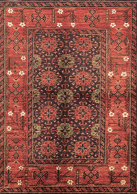 Oriental Brown Industrial Rug, urb1368brn