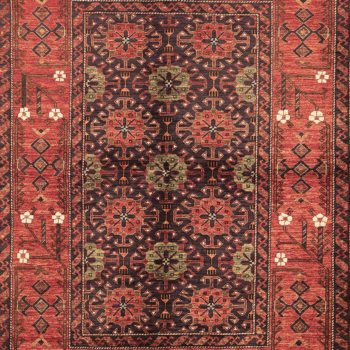 Oriental Brown Industrial Rug, urb1368brn