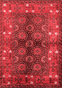 Oriental Red Industrial Rug, urb1368red