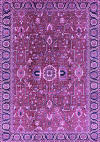 Oriental Purple Traditional Rug, urb1369pur