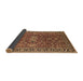 Sideview of Oriental Brown Traditional Rug, urb1369brn
