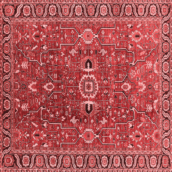 Oriental Red Traditional Rug, urb1369red