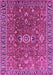 Oriental Pink Traditional Rug, urb1369pnk