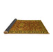 Sideview of Oriental Yellow Traditional Rug, urb1369yw