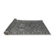 Sideview of Oriental Gray Traditional Rug, urb1369gry