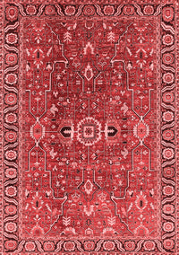 Oriental Red Traditional Rug, urb1369red