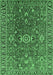 Oriental Emerald Green Traditional Rug, urb1369emgrn