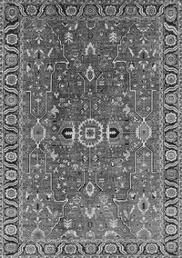 Oriental Gray Traditional Rug, urb1369gry