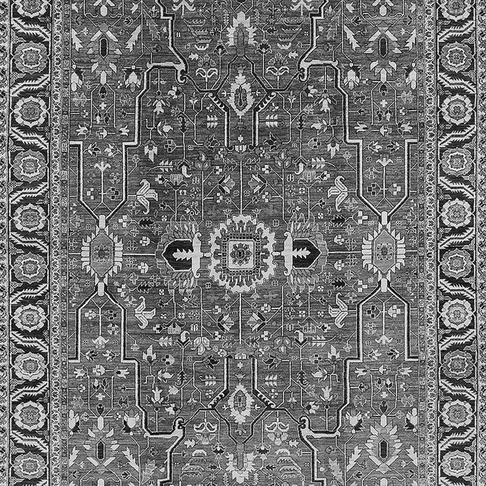 Oriental Gray Traditional Rug, urb1369gry