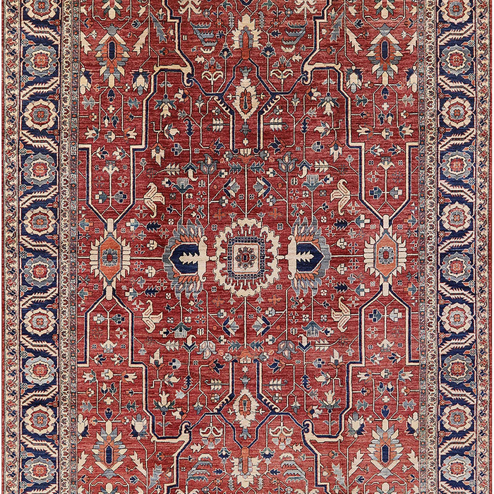 Mid-Century Modern Camel Brown Oriental Rug, urb1369