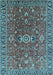 Oriental Light Blue Traditional Rug, urb1369lblu
