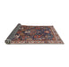 Sideview of Mid-Century Modern Pink Oriental Rug, urb1370