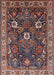 Mid-Century Modern Pink Oriental Rug, urb1370