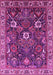 Oriental Pink Traditional Rug, urb1370pnk