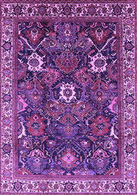 Oriental Purple Traditional Rug, urb1370pur