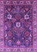 Oriental Purple Traditional Rug, urb1370pur