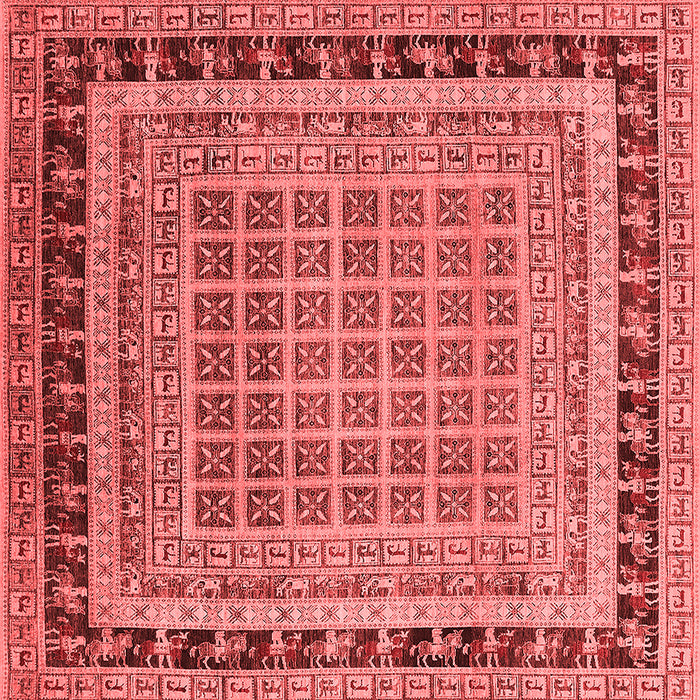 Oriental Red Industrial Rug, urb1371red