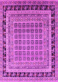 Oriental Pink Industrial Rug, urb1371pnk