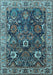 Oriental Light Blue Industrial Rug, urb1372lblu