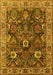 Oriental Yellow Industrial Rug, urb1372yw