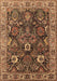 Oriental Brown Industrial Rug, urb1372brn