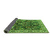 Sideview of Oriental Green Industrial Rug, urb1372grn