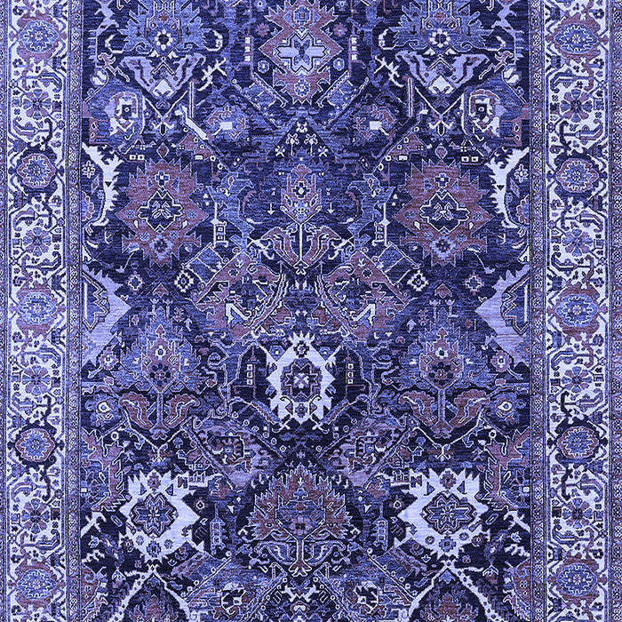 Oriental Blue Industrial Rug, urb1372blu