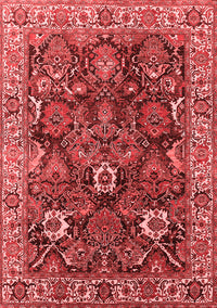 Oriental Red Industrial Rug, urb1372red