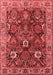 Oriental Red Industrial Area Rugs