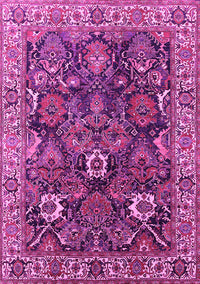 Oriental Pink Industrial Rug, urb1372pnk