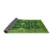 Sideview of Oriental Green Industrial Rug, urb1373grn