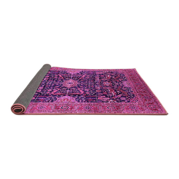 Sideview of Oriental Pink Industrial Rug, urb1373pnk