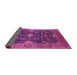 Sideview of Oriental Pink Industrial Rug, urb1373pnk