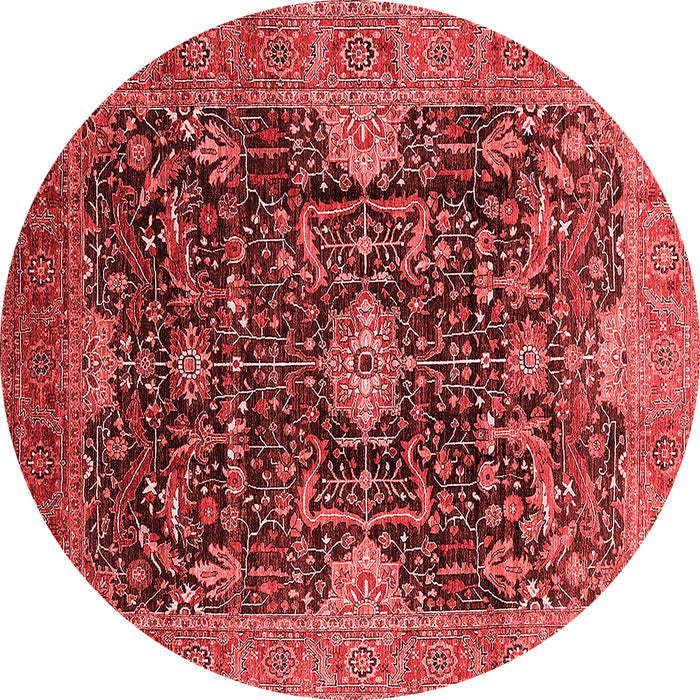 Oriental Red Industrial Rug, urb1373red